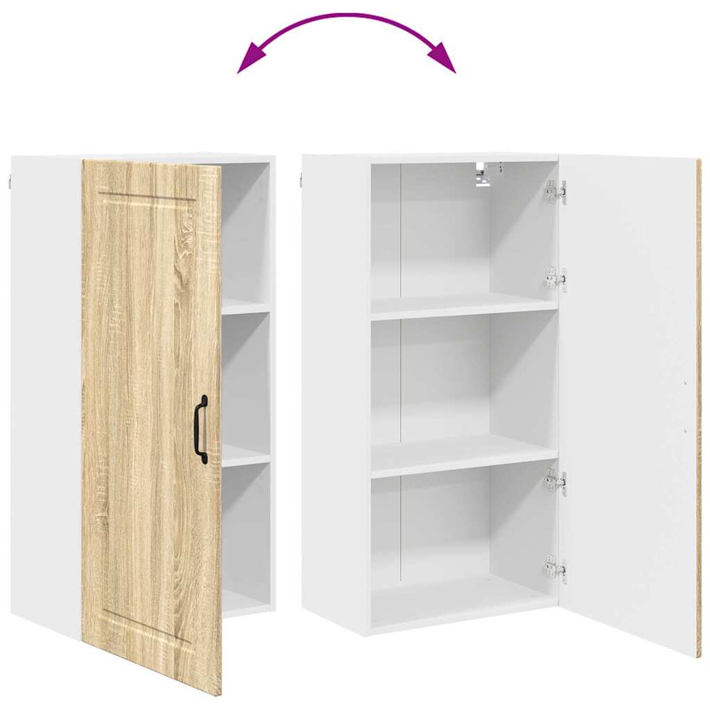 Dulap suspendat de bucatarie Stejar Sonoma 50 x 31 x 100 cm — imaginea 12