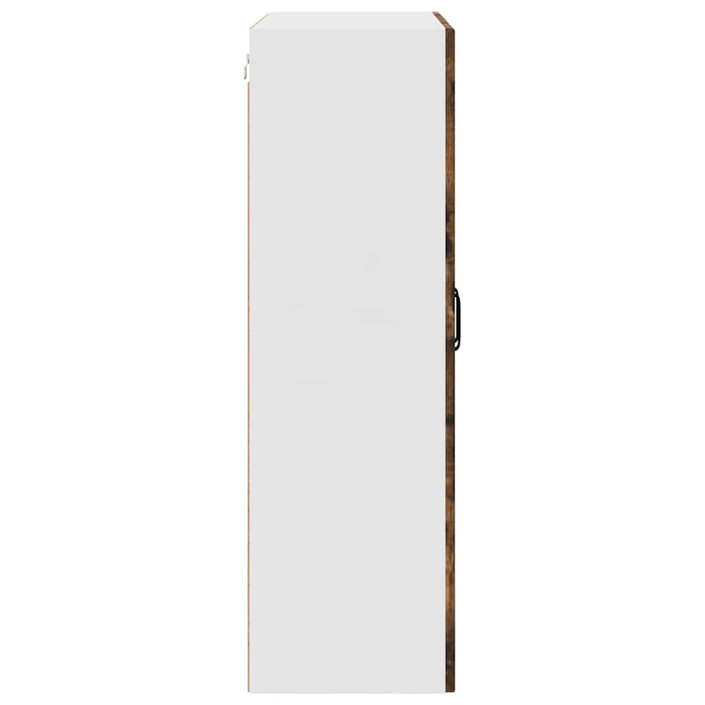 Dulap suspendat de bucatarie Stejar fumuriu 80 x 31 x 100 cm — imaginea 8