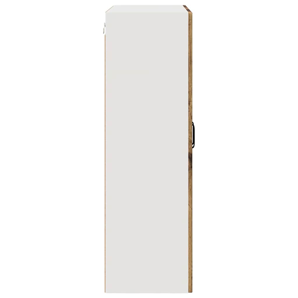 Dulap suspendat de bucatarie cu usa Lemn Vechi 80 x 31 x 100 cm — imaginea 8