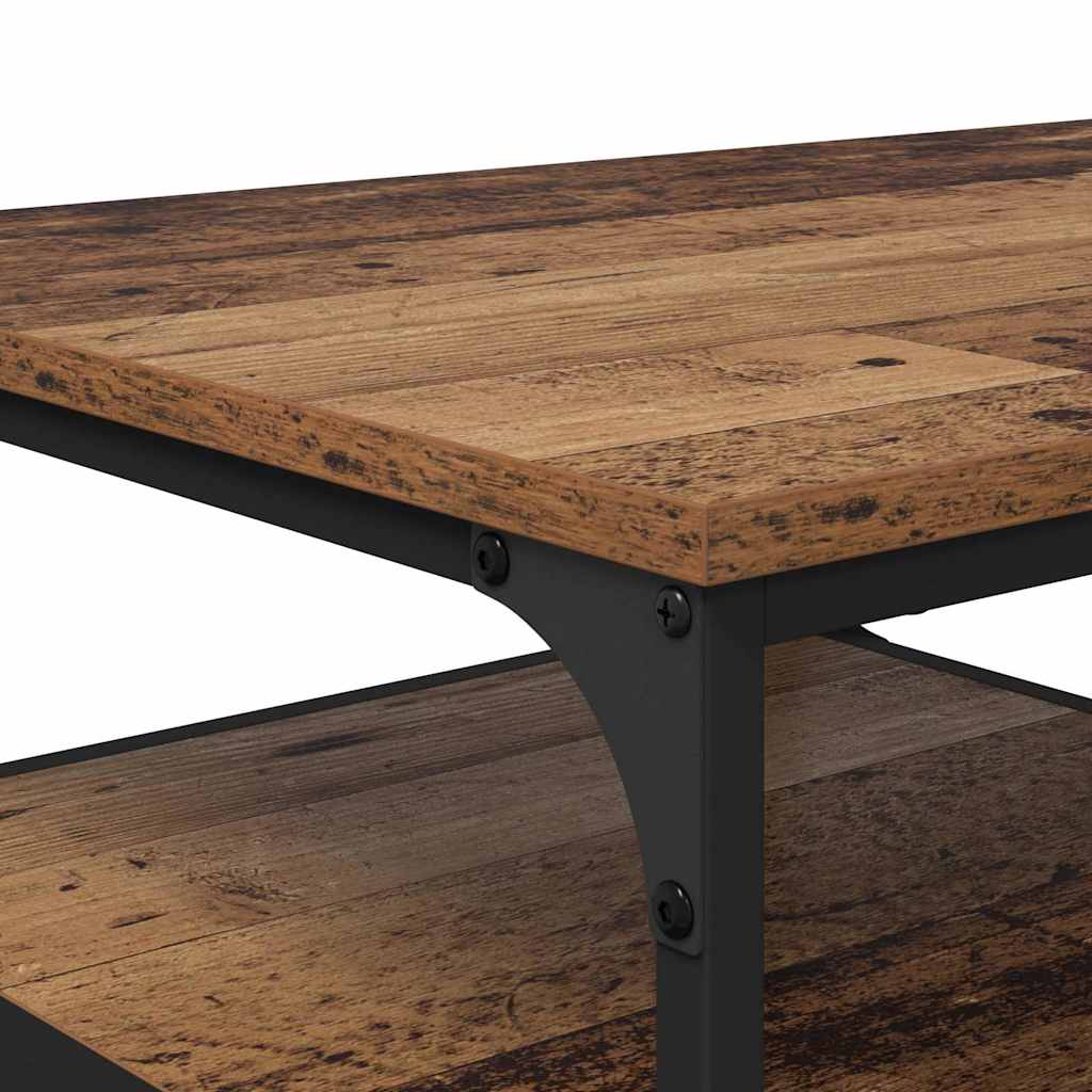 Masa de cafea Lemn Vechi 90 x 49 x 40 cm Lemn compozit — imaginea 9