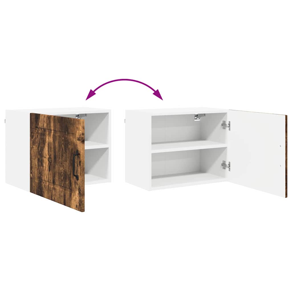 Dulap suspendat de bucatarie Stejar fumuriu 50 x 31 x 40 cm — imaginea 12