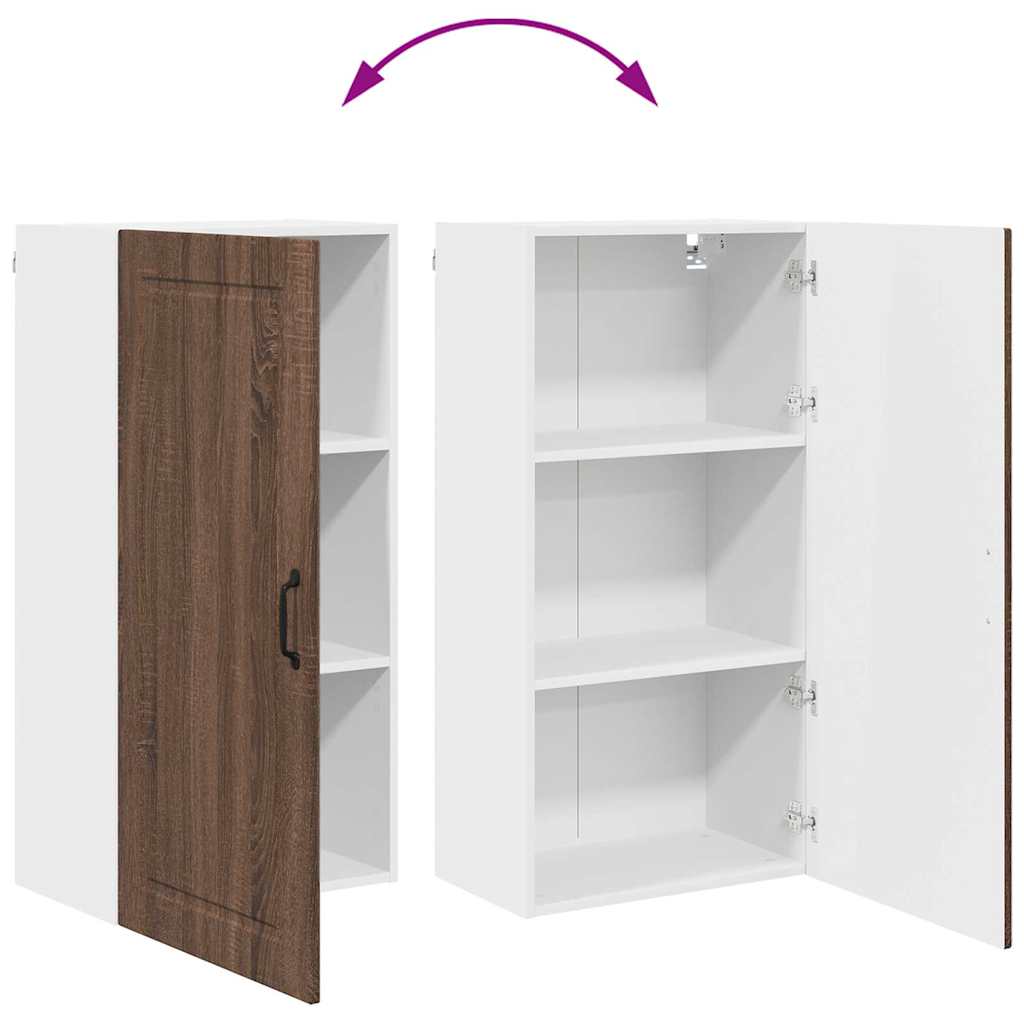 Dulap suspendat de bucatarie Stejar inchis 50 x 31 x 100 cm — imaginea 12