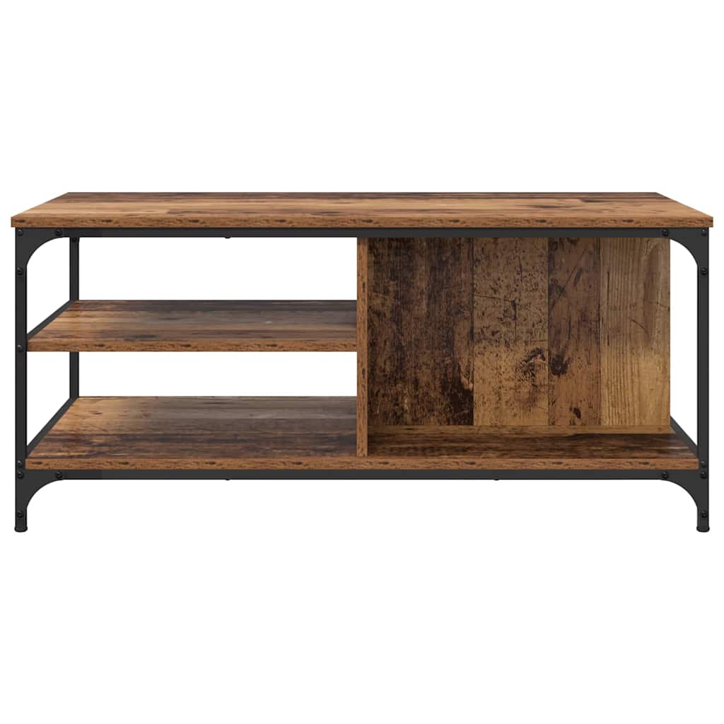 Masa de cafea Lemn Vechi 100 x 50 x 45 cm Lemn compozit — imaginea 6