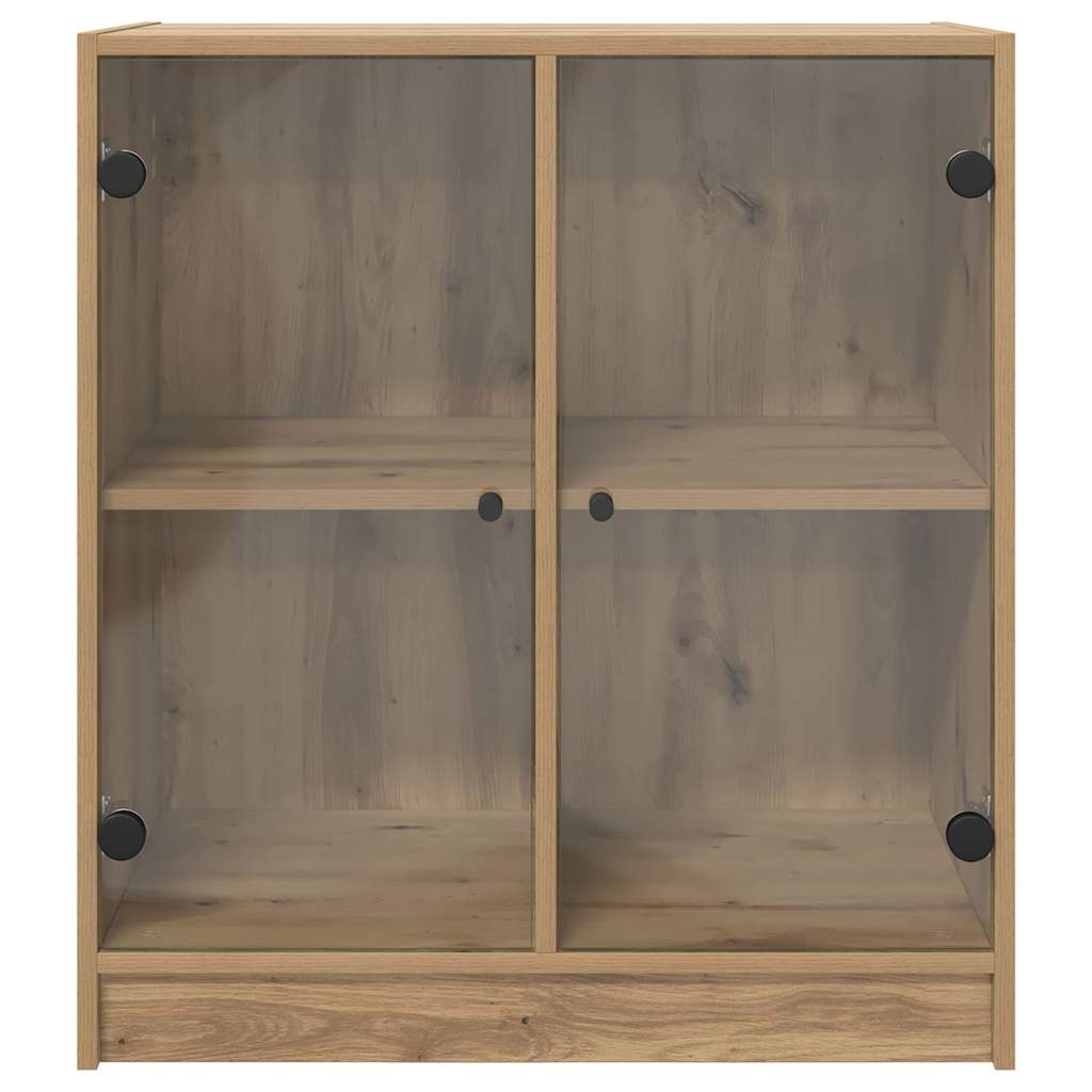 Dulap lateral Stejar Artizanal 68 x 37 x 75,5 cm Lemn compozit — imaginea 7