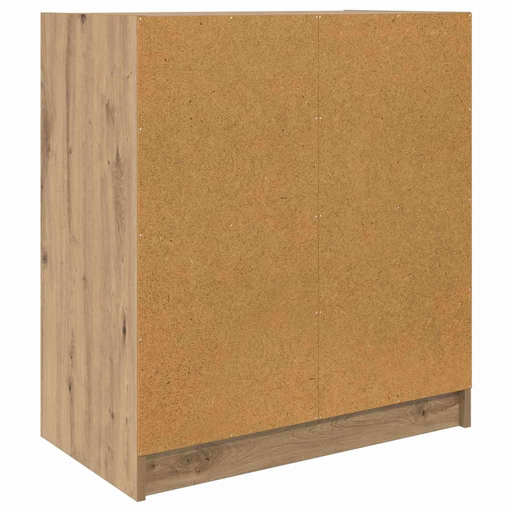 Dulap lateral Stejar Artizanal 68 x 37 x 75,5 cm Lemn compozit — imaginea 9
