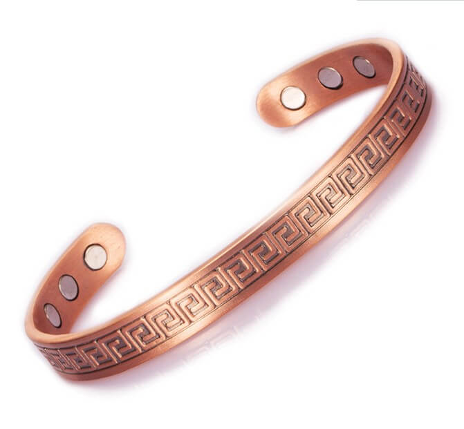 Brățară magnetică terapeutică xterra din cupru pur 99,99% cu magneți de neodim | model vs725