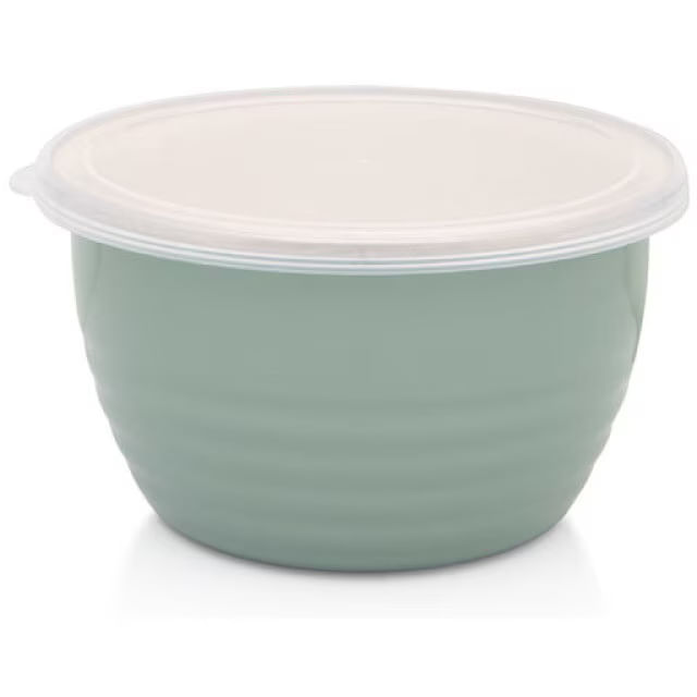 Recipient cu capac Standard Metalacemail, 16cm, 1.7l, capac din plastic, Verde pastel