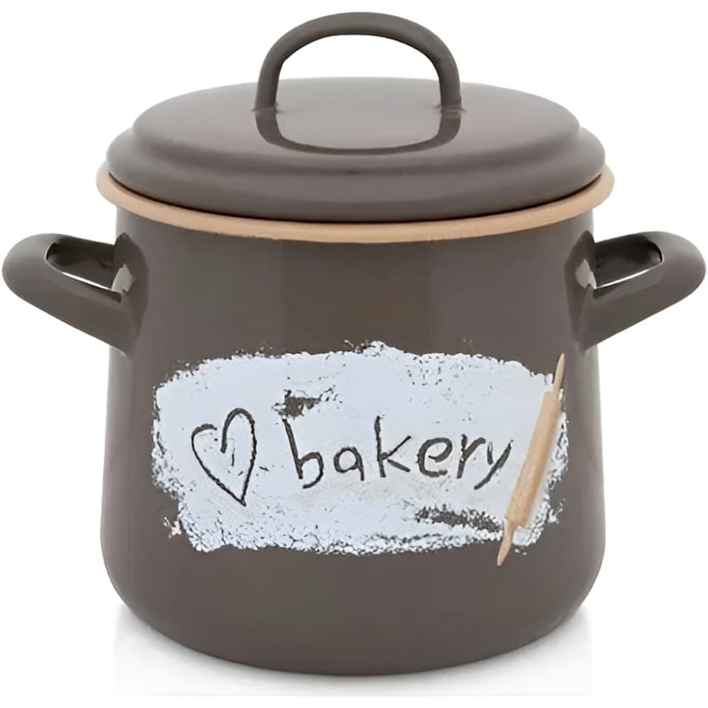 Oala clasica Metalac 2.3l email, 14cm — imaginea 2