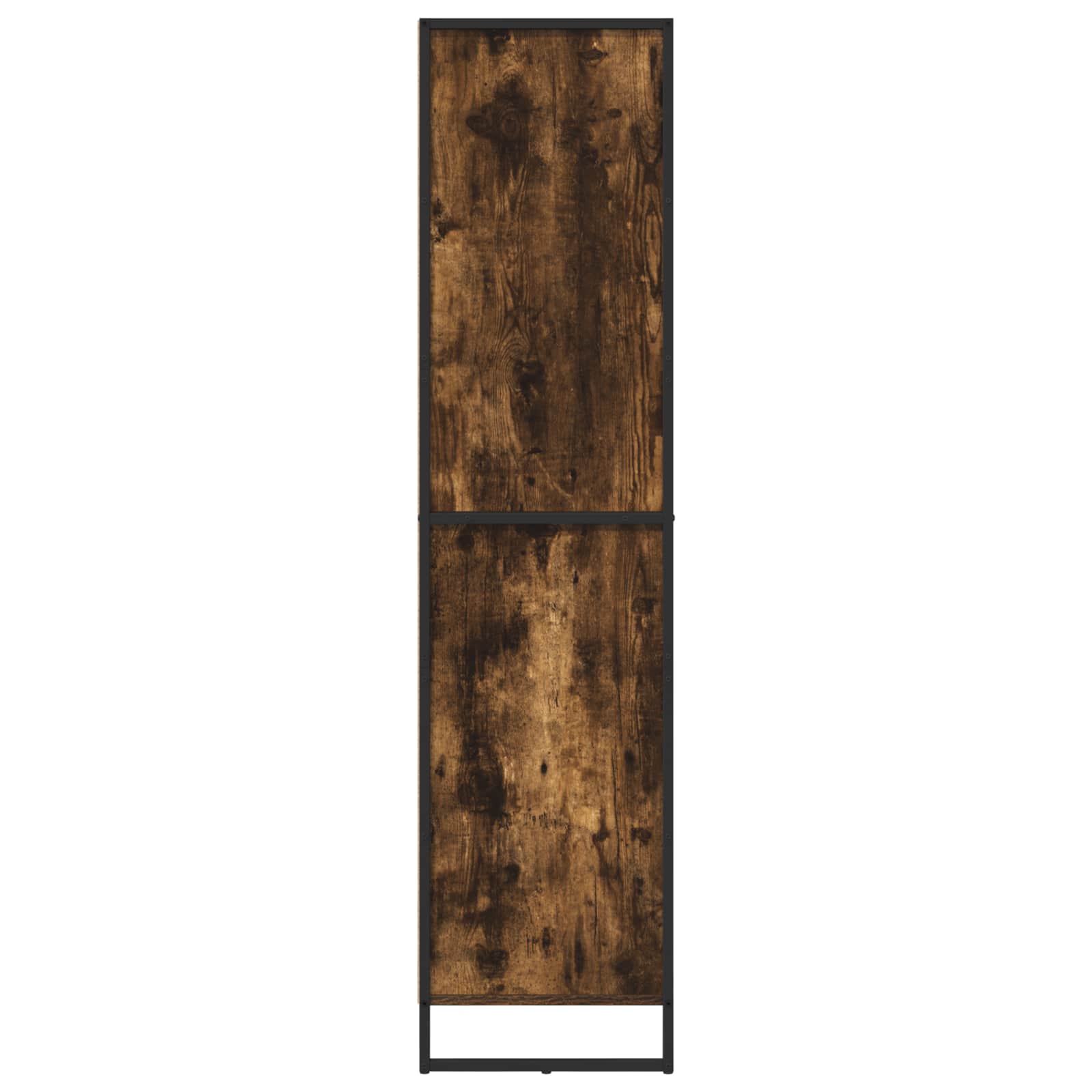 Bufet 2 pcs Stejar fumuriu 81 x 36 x 150.5 cm Lemn compozit — imaginea 7