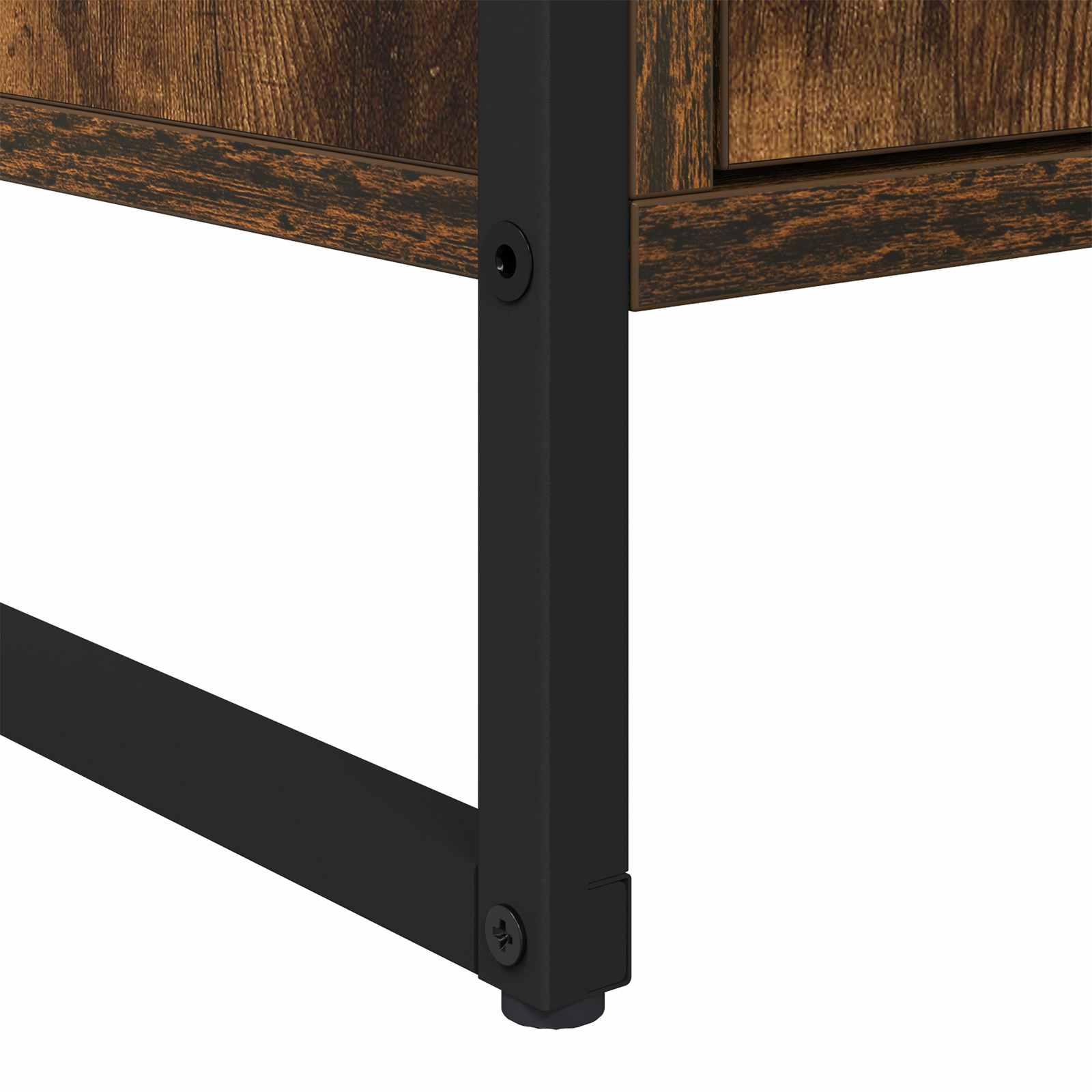 Bufet 2 pcs Stejar fumuriu 81 x 36 x 150.5 cm Lemn compozit — imaginea 10