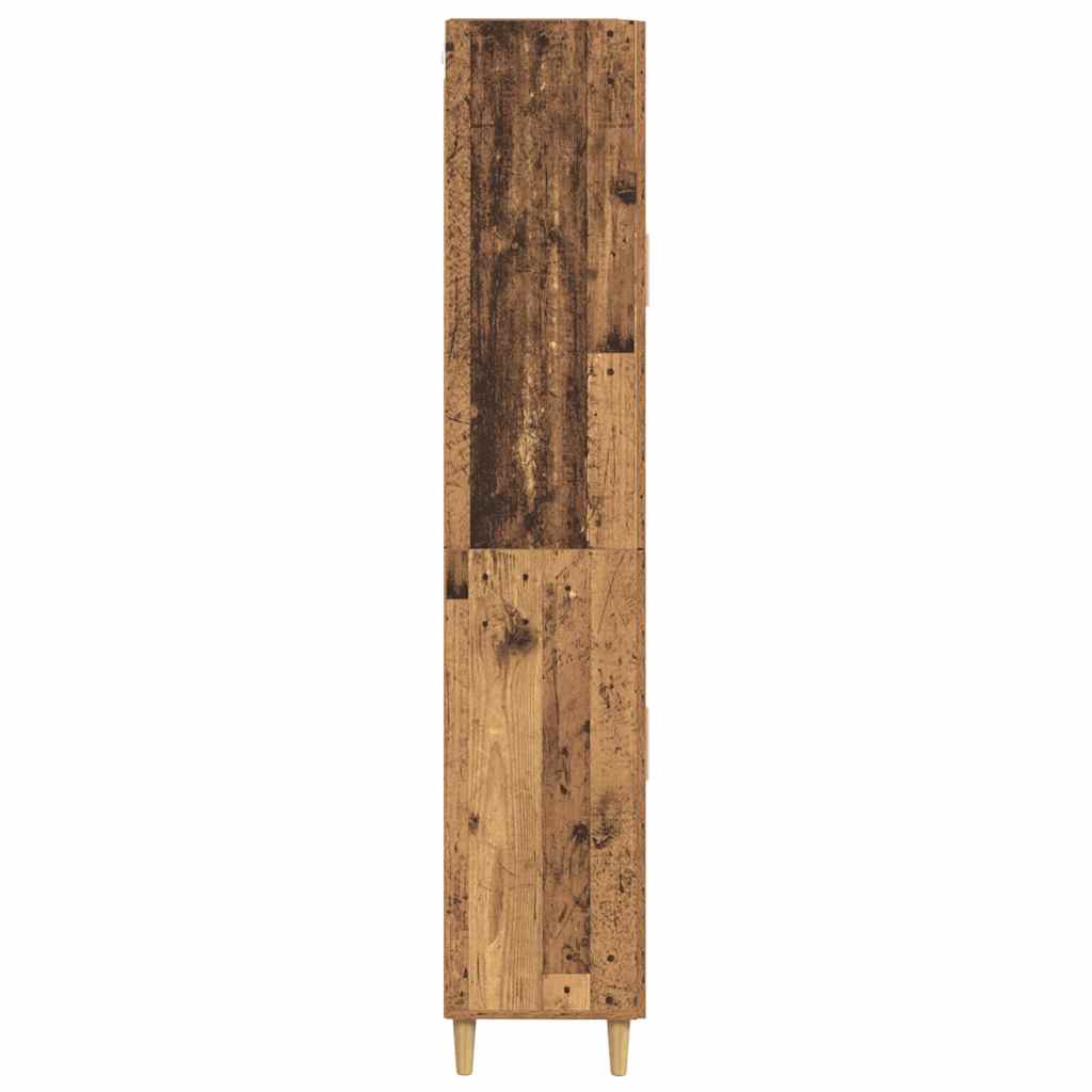 Bufet cu sertar Lemn Vechi 69,5 x 34 x 180 cm Lemn compozit — imaginea 10