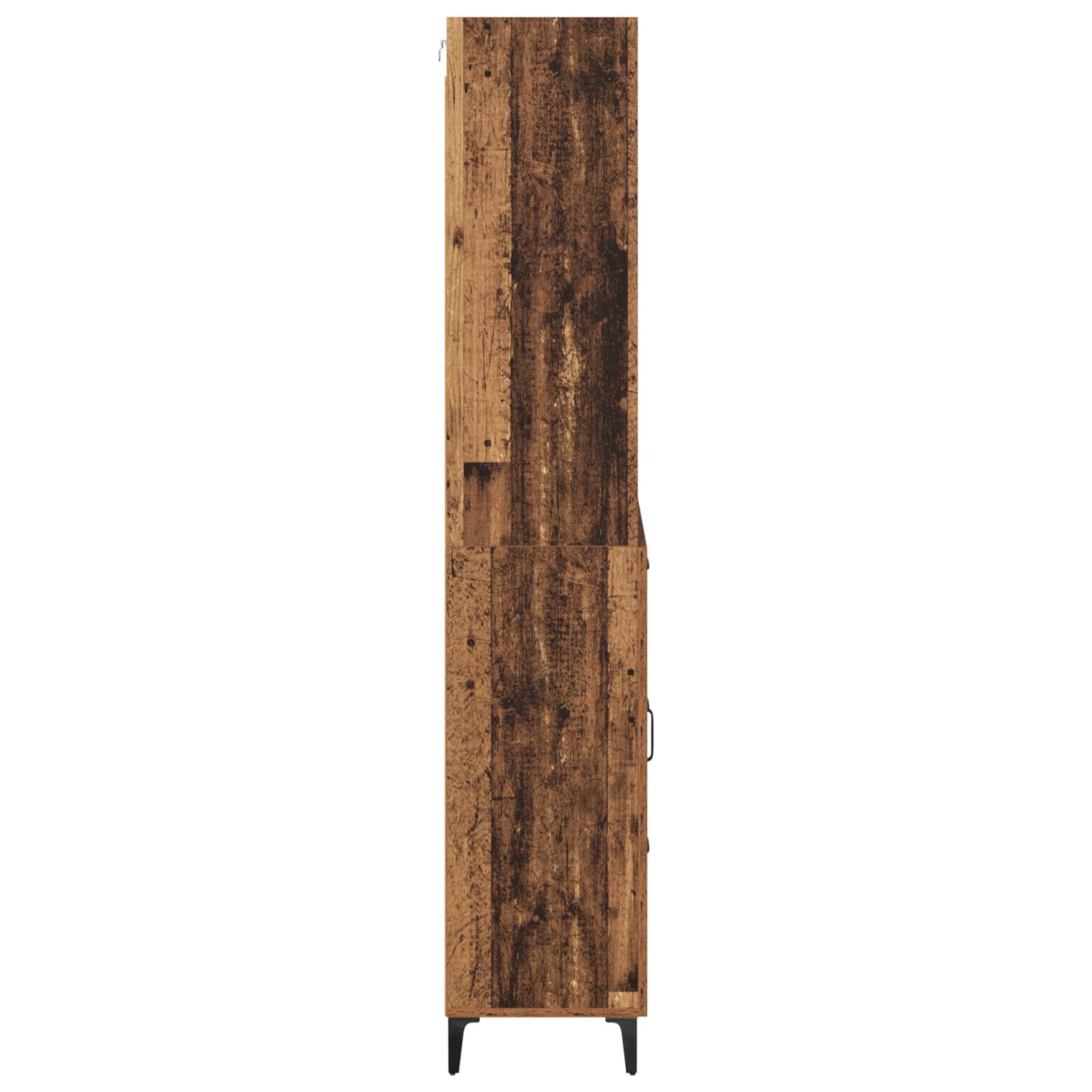 Bufet cu sertar Lemn Vechi 69,5 x 34 x 180 cm Lemn compozit — imaginea 9