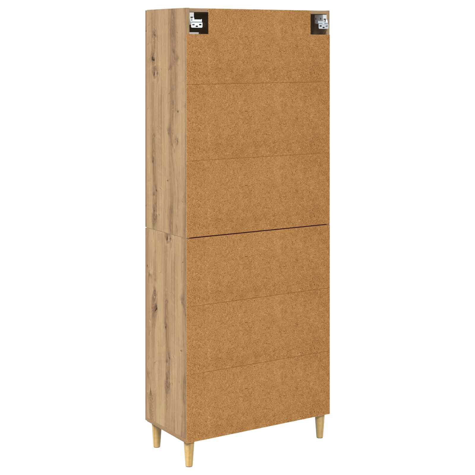 Bufet Stejar Artizanal 69,5 x 34 x 180 cm Lemn compozit — imaginea 10