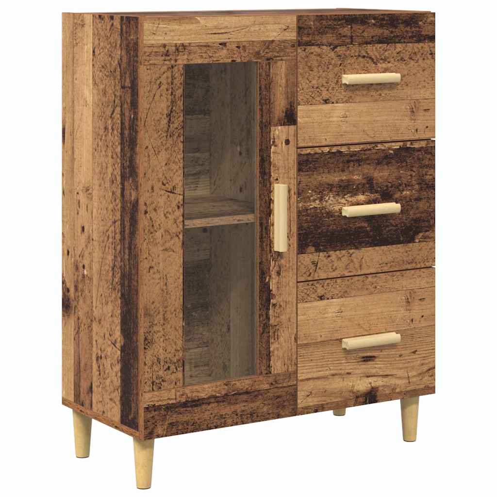 Bufet Pe perete Lemn vechi 69,5 x 34 x 180 cm Lemn compozit — imaginea 7