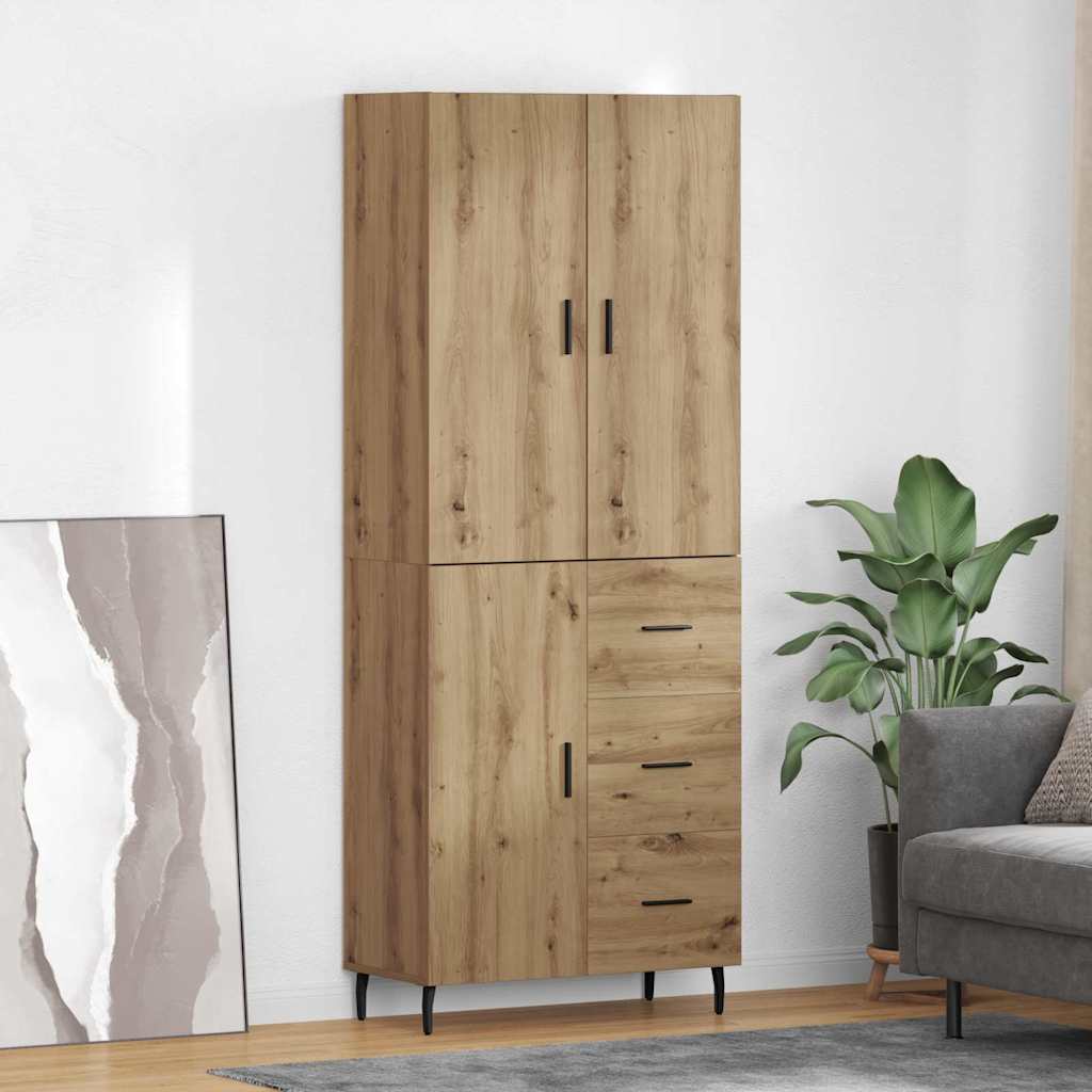 Bufet cu sertar Stejar Artizanal 69,5 x 34 x 180 cm — imaginea 2