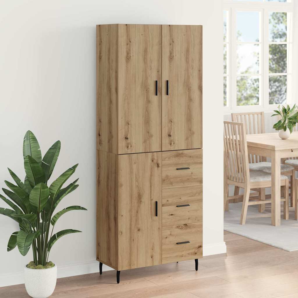 Bufet cu sertar Stejar Artizanal 69,5 x 34 x 180 cm — imaginea 4