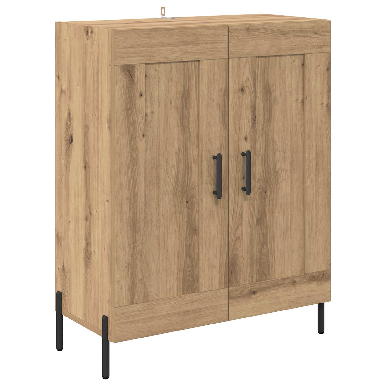 Bufet Stejar Artizanal 69,5 x 32,5 x 180 cm Lemn compozit — imaginea 6