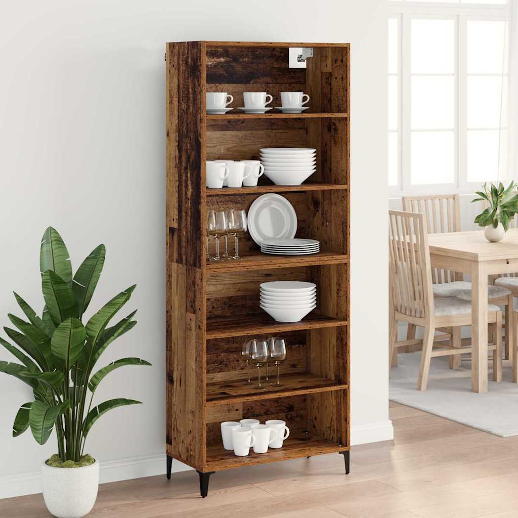 Bufet Lemn Vechi 69,5 x 34 x 180 cm Lemn compozit — imaginea 5