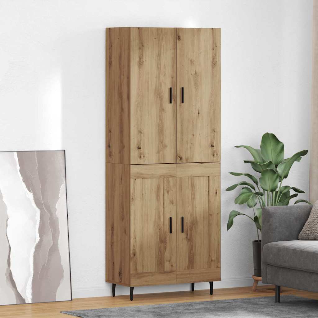 Bufet Stejar Artizanal 69,5 x 34 x 180 cm — imaginea 2