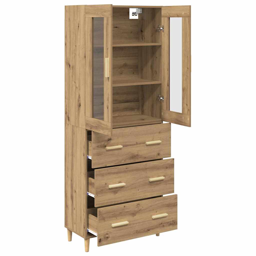 Bufet cu sertar Stejar Artizanal 69,5 x 34 x 180 cm — imaginea 6