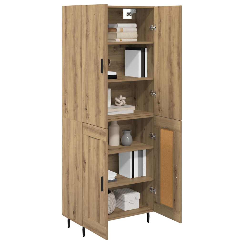 Bufet Stejar Artizanal 69,5 x 34 x 180 cm — imaginea 4