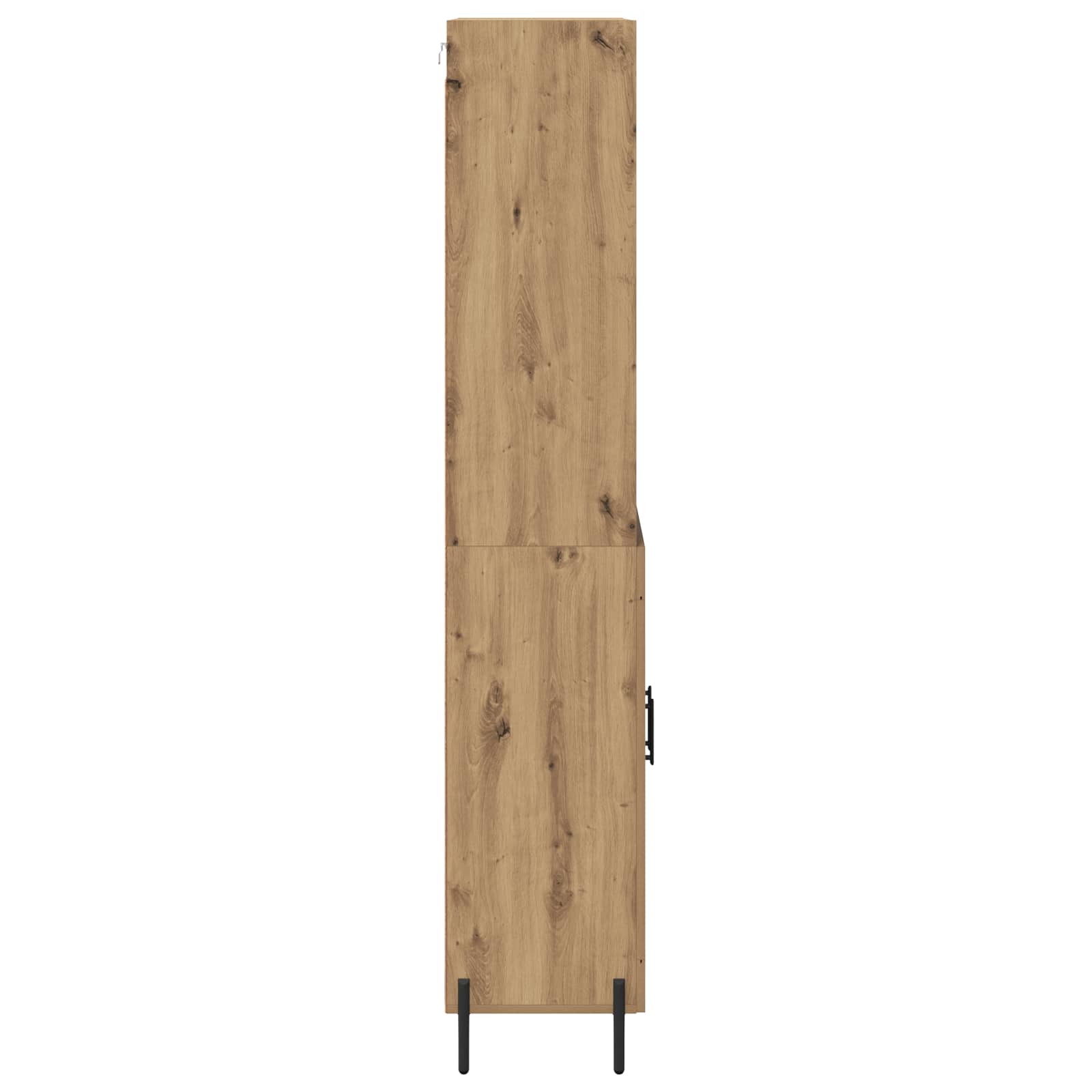 Bufet Stejar Artizanal 69,5 x 32,5 x 180 cm Lemn compozit — imaginea 9
