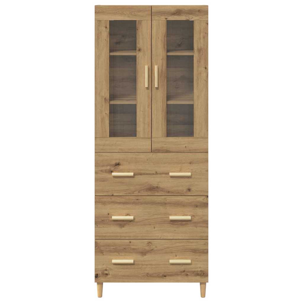 Bufet cu sertar Stejar Artizanal 69,5 x 34 x 180 cm — imaginea 9