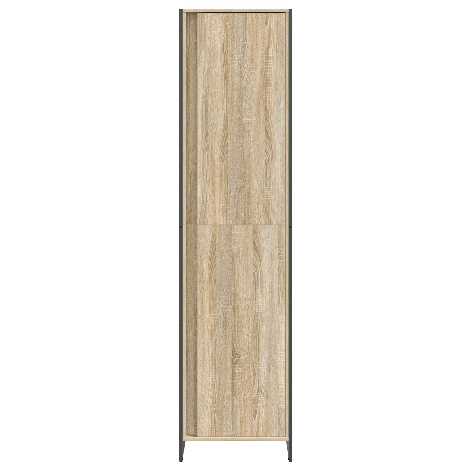 Dressing cu usa 2 pcs Sonoma 50 x 50 x 200 cm Lemn compozit — imaginea 5