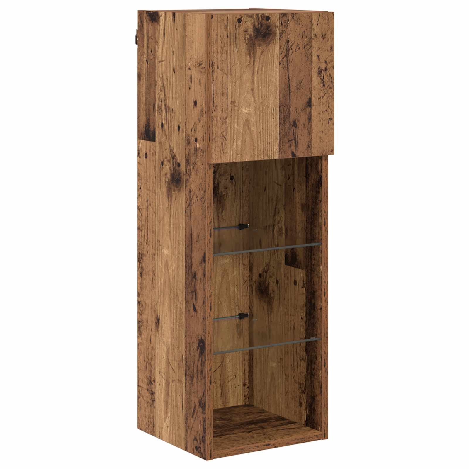 Dulapuri pentru TV 4 pcs Stejar Artizanal 40 x 30 x 30 cm — imaginea 6