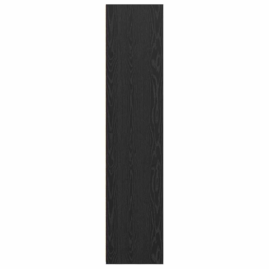Dulap Stejar Negru 50 x 41 x 185 cm Lemn compozit — imaginea 7