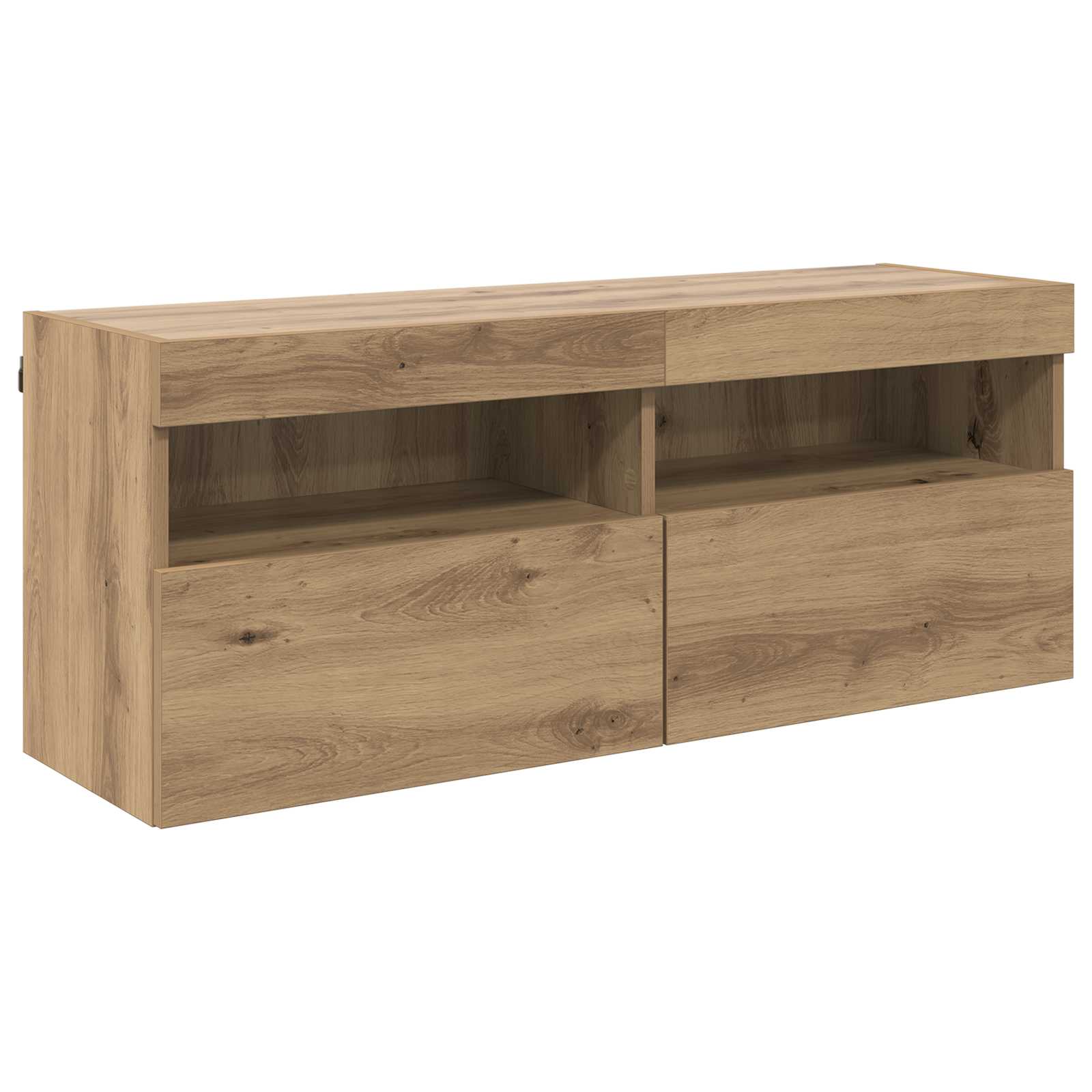 Unitati pentru Pereti de TV 6 pcs Lemn Vechi 100 x 30 x 40 cm — imaginea 8