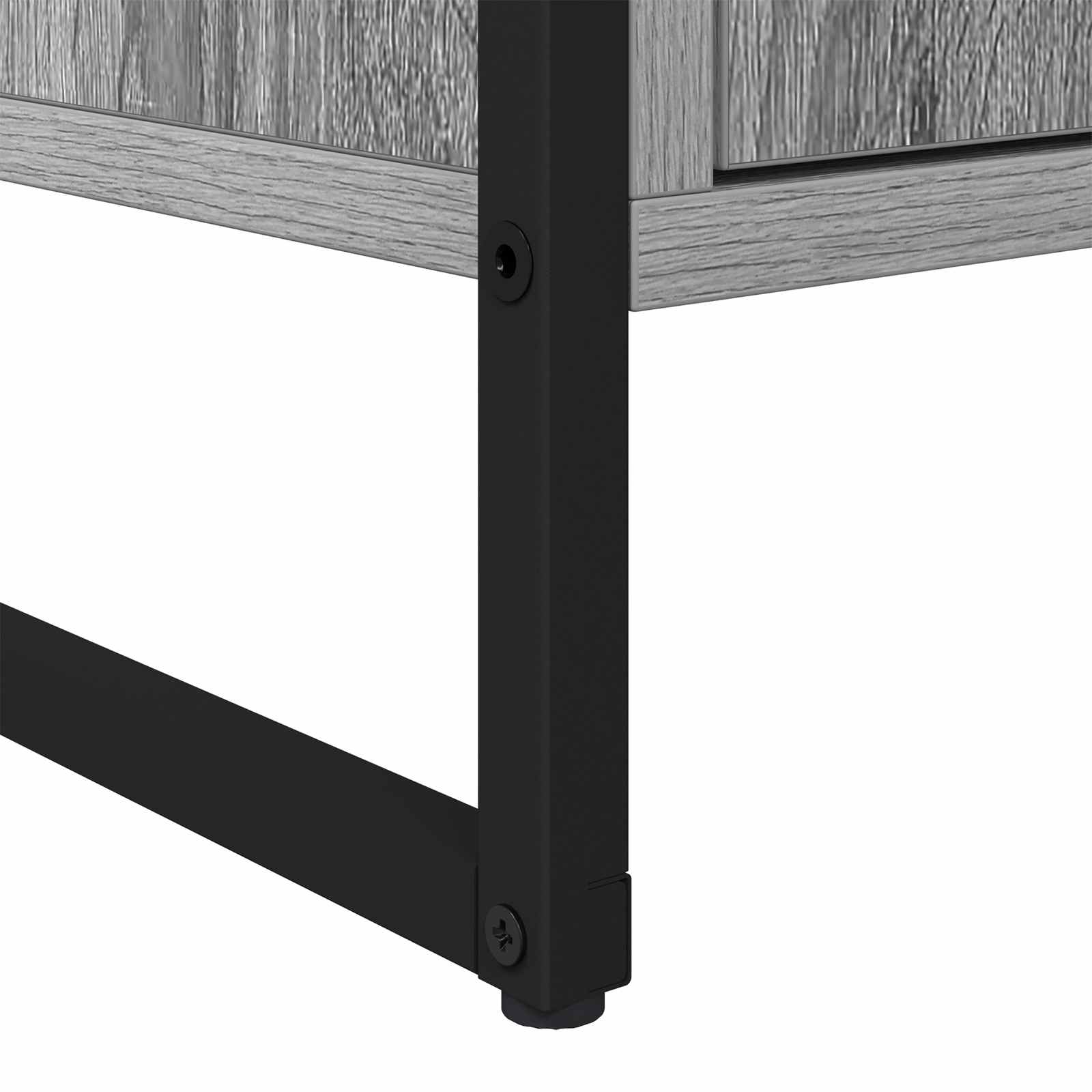 Bufet 2 pcs Gri Sonoma 81 x 36 x 150.5 cm Lemn compozit — imaginea 10