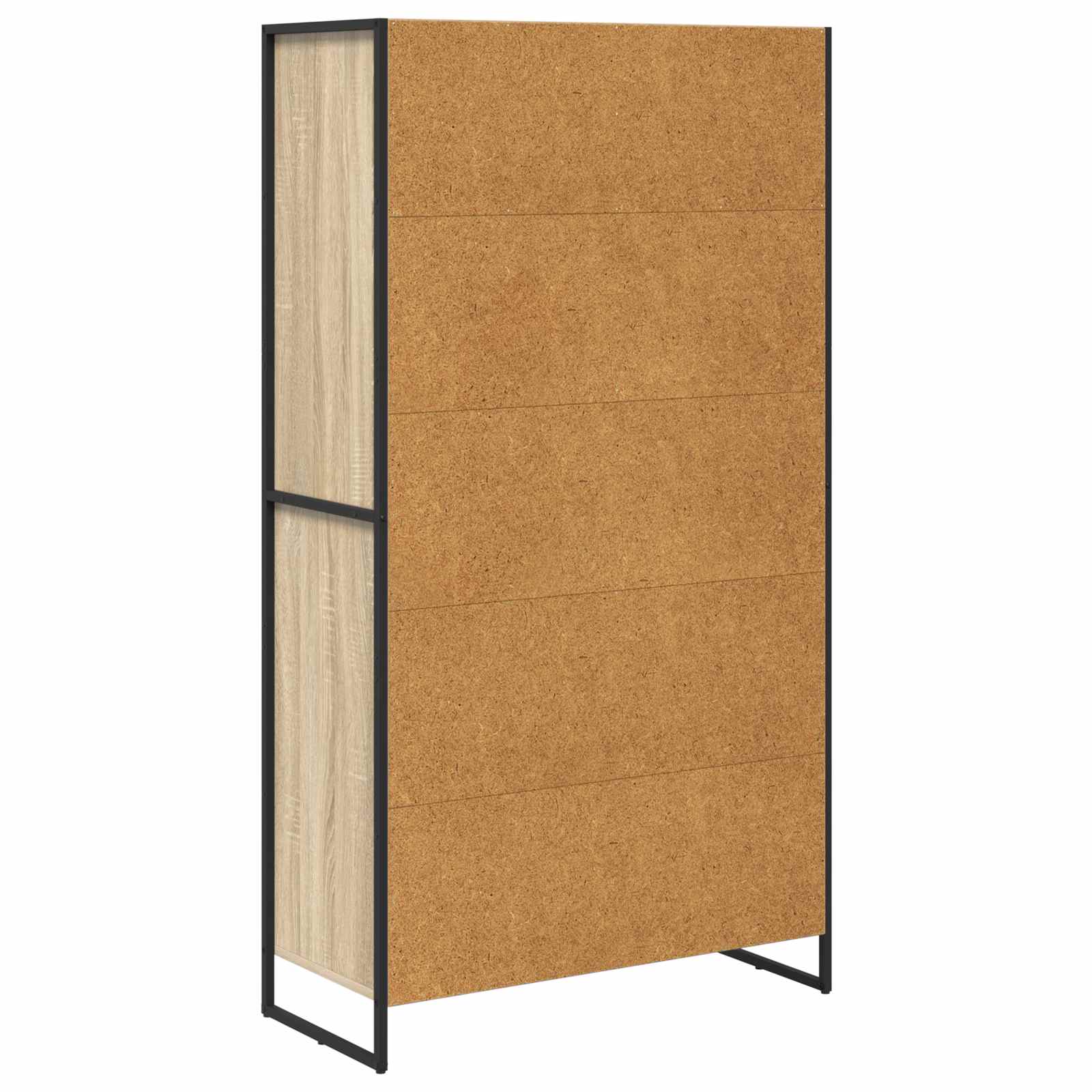 Bufet cu sertar 2 pcs Sonoma 81 x 36 x 150.5 cm Lemn compozit — imaginea 8