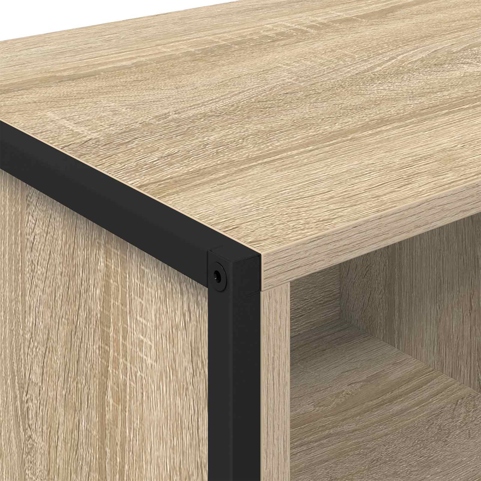Bufet cu sertar 2 pcs Sonoma 81 x 36 x 150.5 cm Lemn compozit — imaginea 9