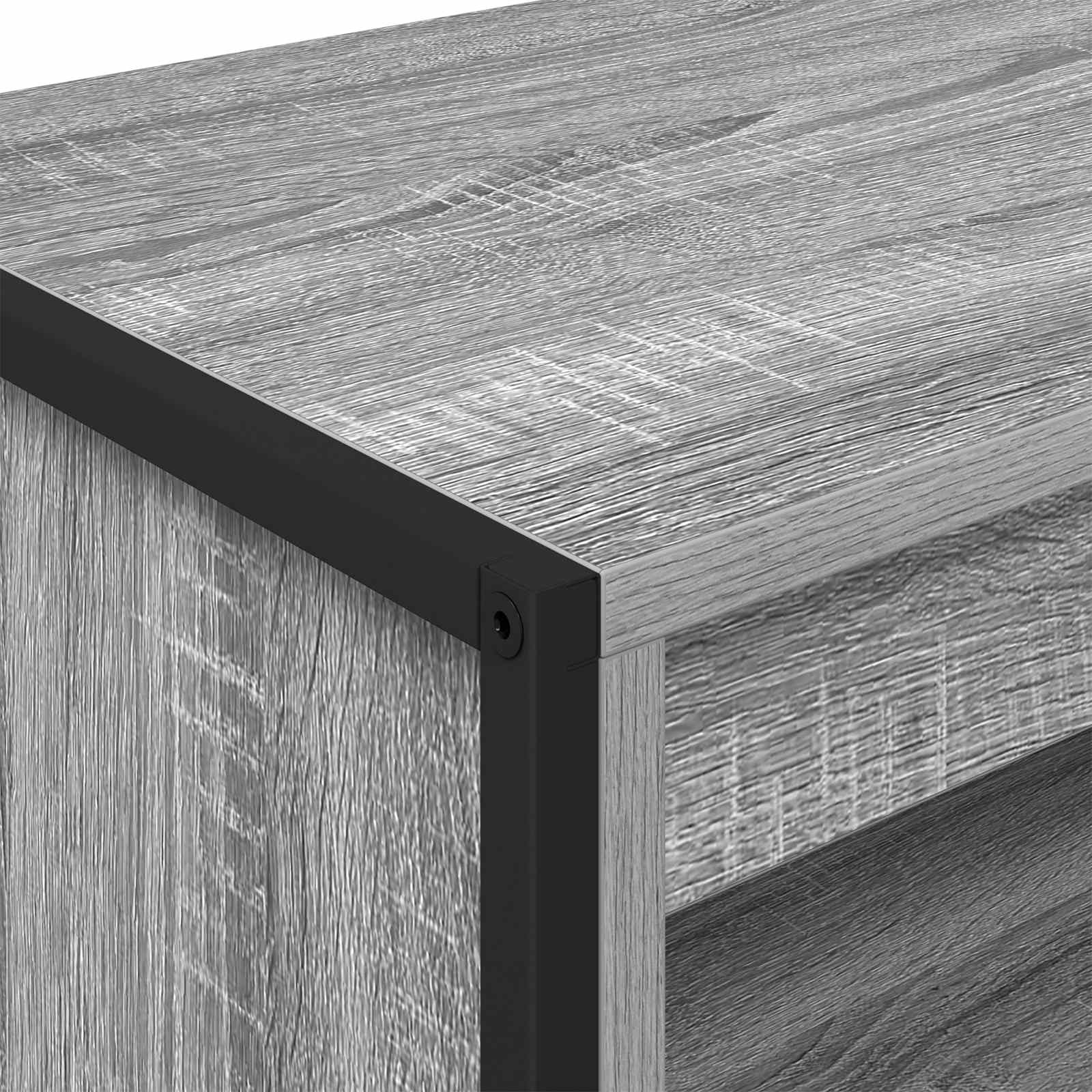 Dulapuri Inalte 2 pcs Gri Sonoma 60 x 36 x 300 cm Lemn compozit — imaginea 9