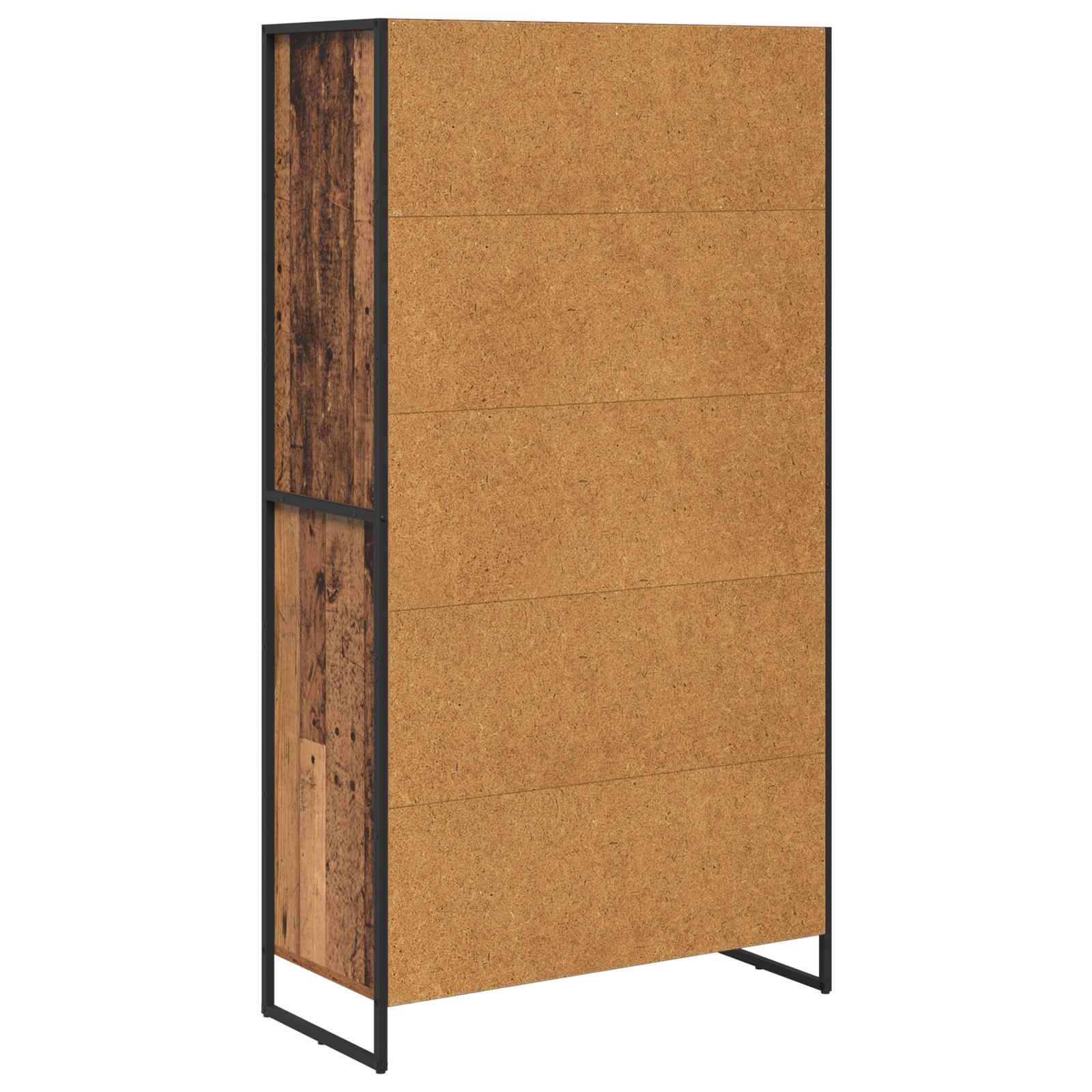 Bufet 2 pcs Lemn Vechi 81 x 36 x 150.5 cm Lemn compozit — imaginea 8