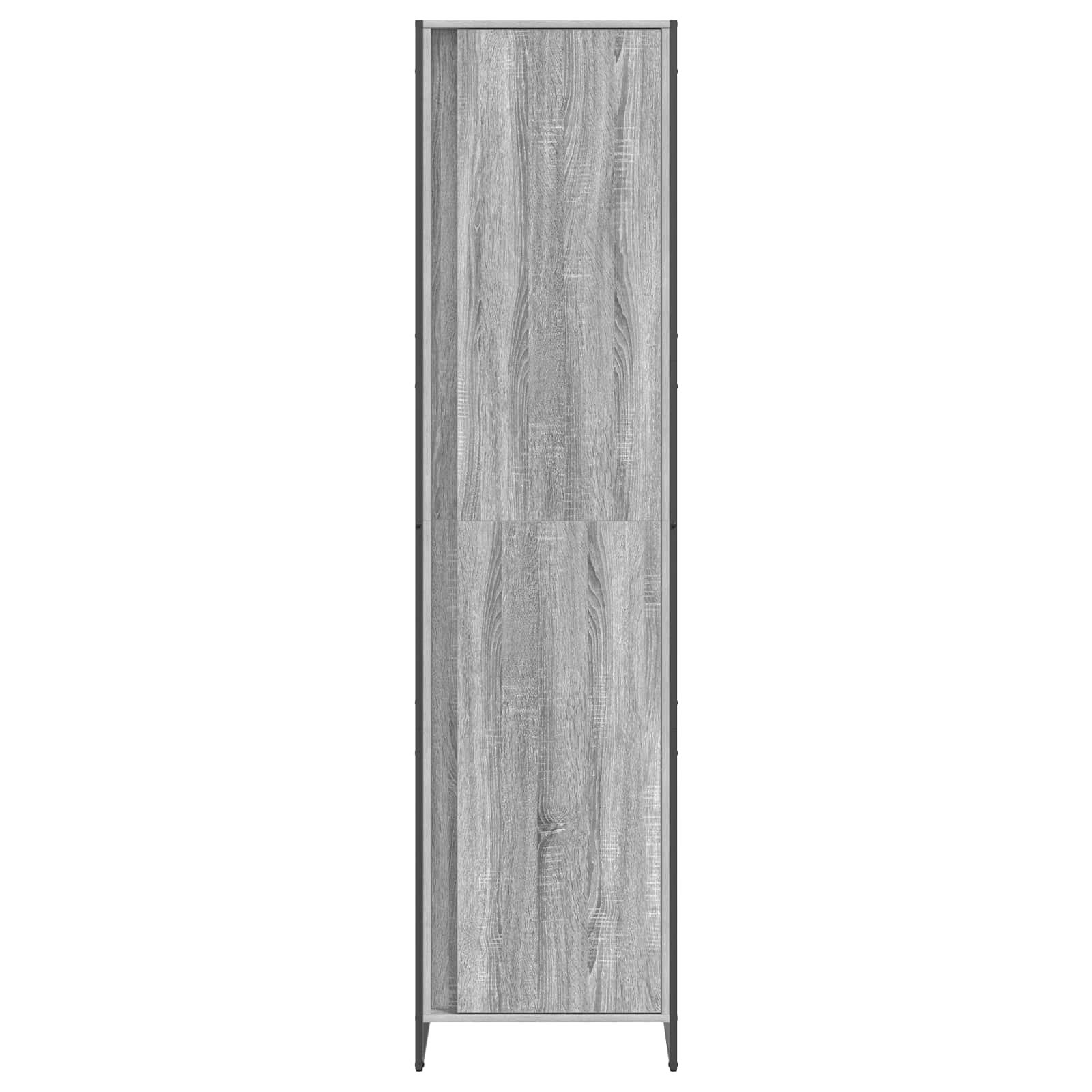 Dressing cu usa 2 pcs Gri Sonoma 50 x 50 x 200 cm Lemn compozit — imaginea 5