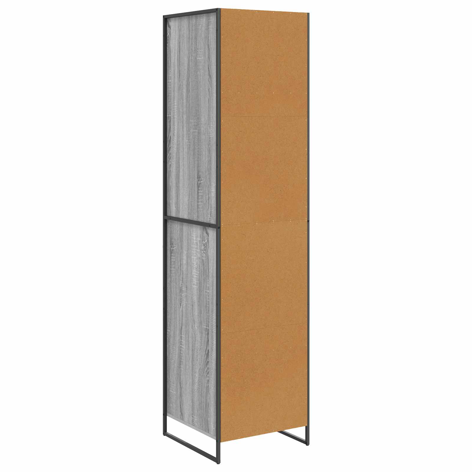 Dressing cu usa 2 pcs Gri Sonoma 50 x 50 x 200 cm Lemn compozit — imaginea 7