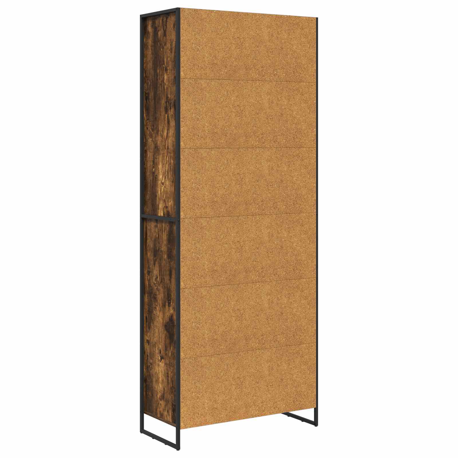 Dulapuri Inalte 2 pcs Stejar fumuriu 60 x 36 x 300 cm — imaginea 8