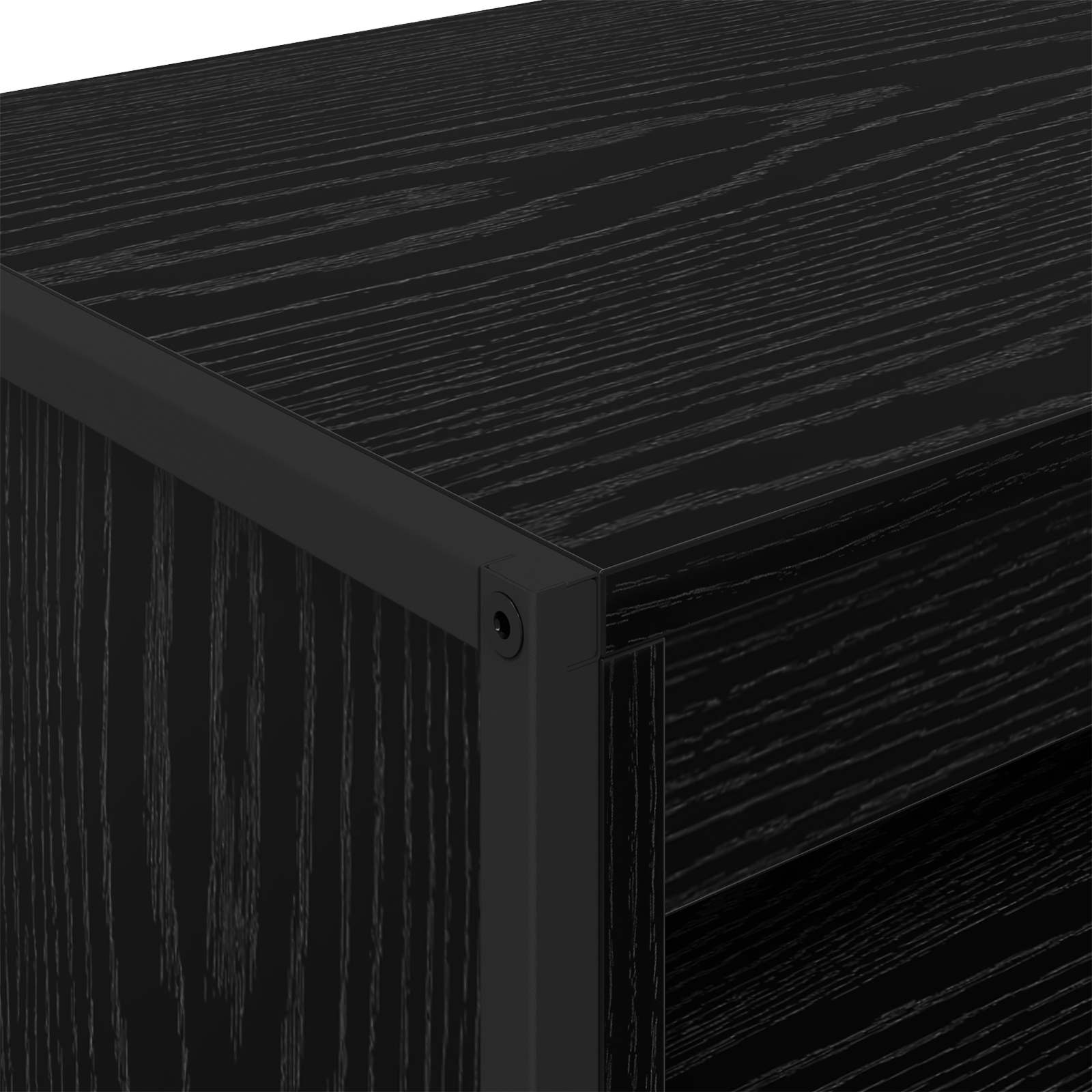 Dulapuri Inalte 2 pcs Stejar Negru 60 x 36 x 300 cm — imaginea 9