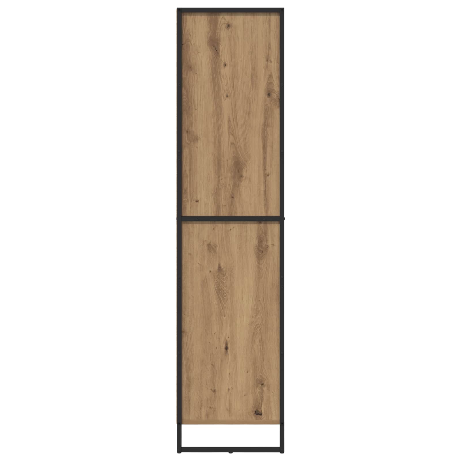 Bufet 2 pcs Stejar artizanal 81 x 36 x 150.5 cm Lemn compozit — imaginea 7