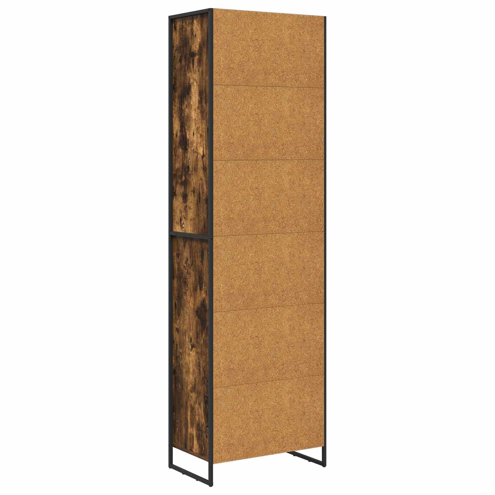 Dulapuri Inalte 2 pcs Stejar fumuriu 60 x 36 x 300 cm — imaginea 8