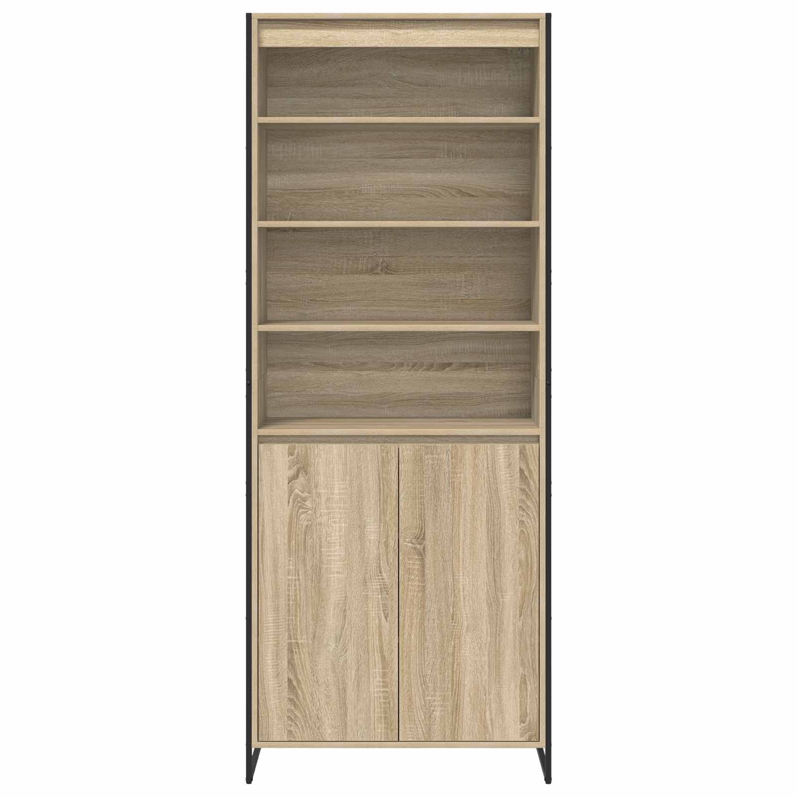 Dulapuri Inalte 2 pcs Sonoma 60 x 36 x 300 cm Lemn compozit — imaginea 6