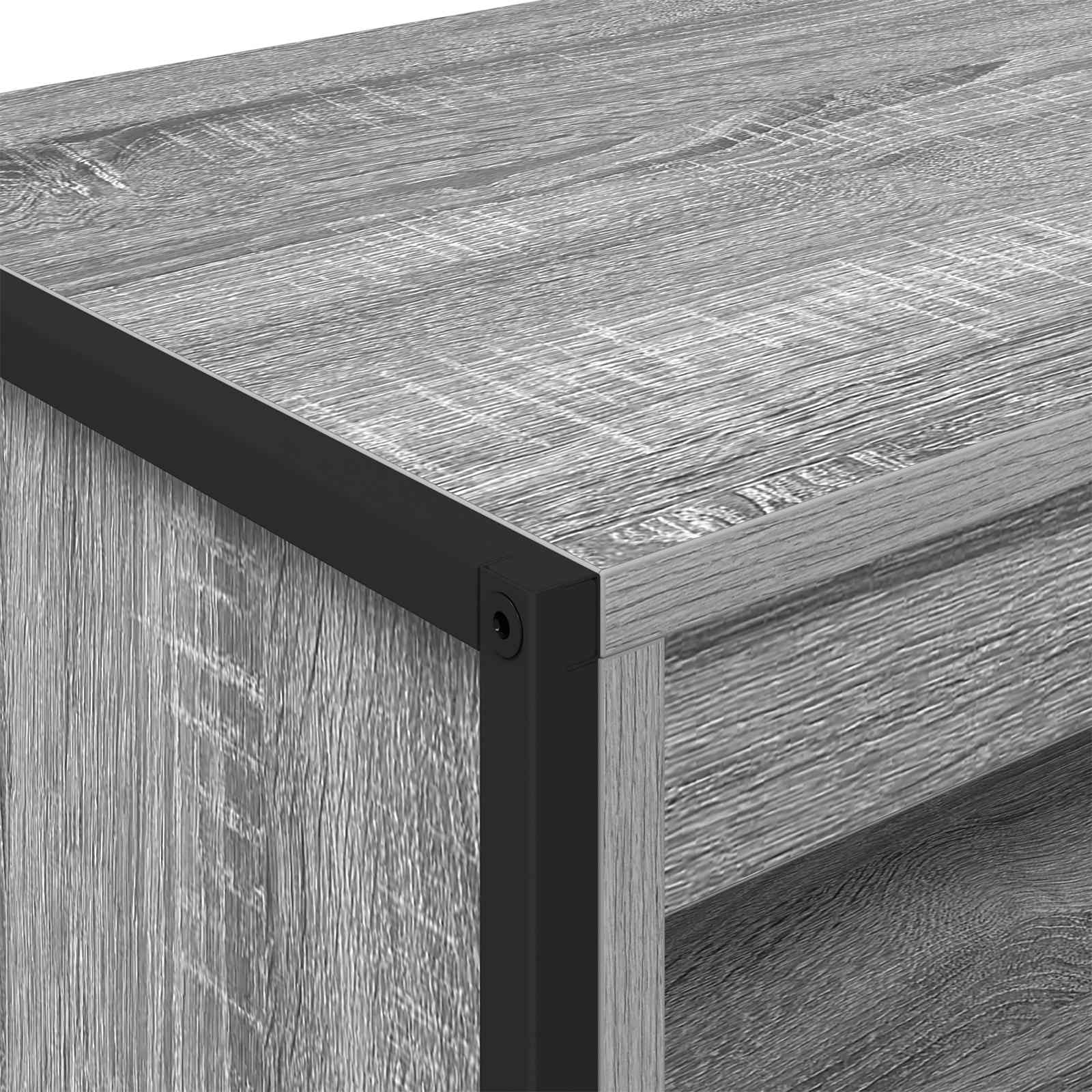 Dulapuri Inalte 2 pcs Gri Sonoma 60 x 36 x 300 cm Lemn compozit — imaginea 9
