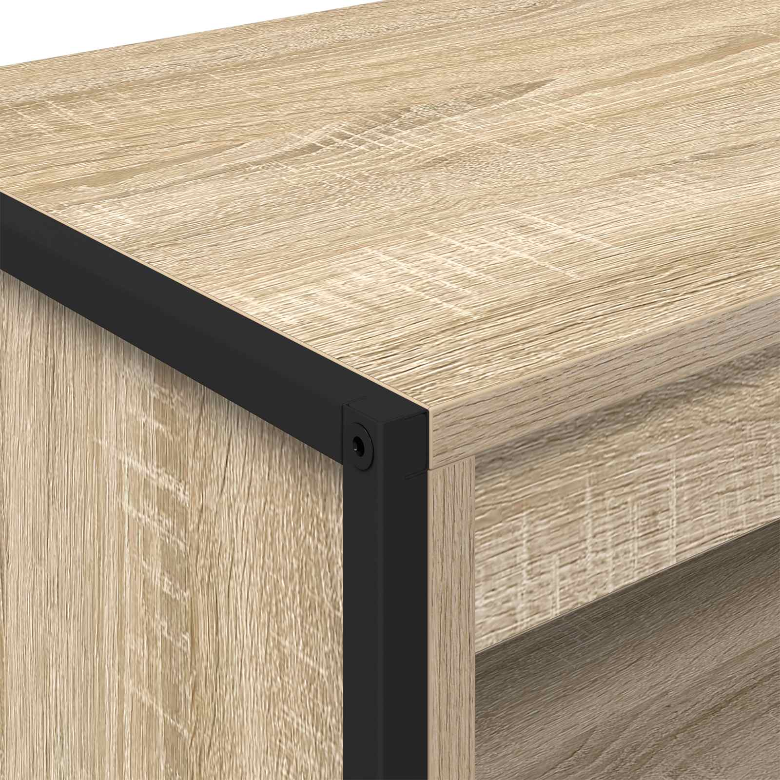 Dulapuri Inalte 2 pcs Sonoma 60 x 36 x 300 cm Lemn compozit — imaginea 9