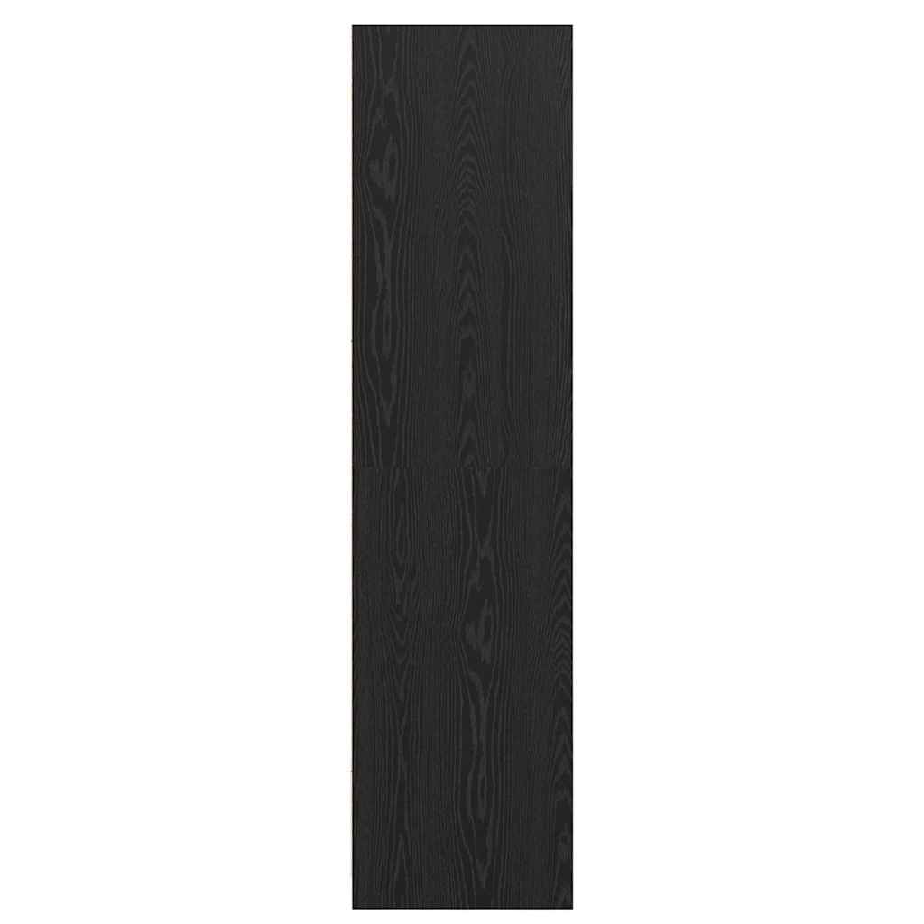Dulap cu raft Stejar Negru 50 x 30 x 200 cm Lemn compozit — imaginea 7