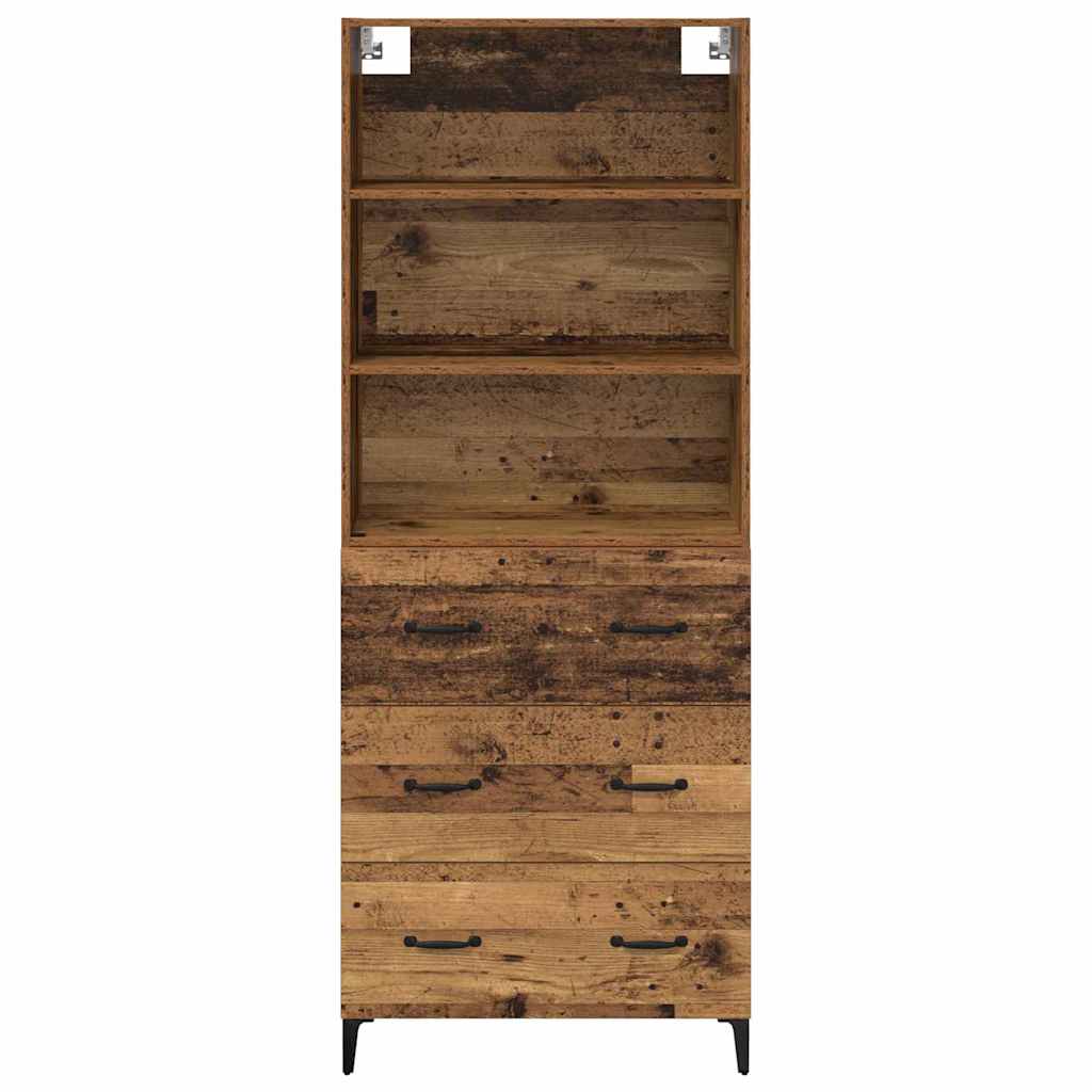 Bufet cu sertar Lemn Vechi 69,5 x 34 x 180 cm Lemn compozit — imaginea 9