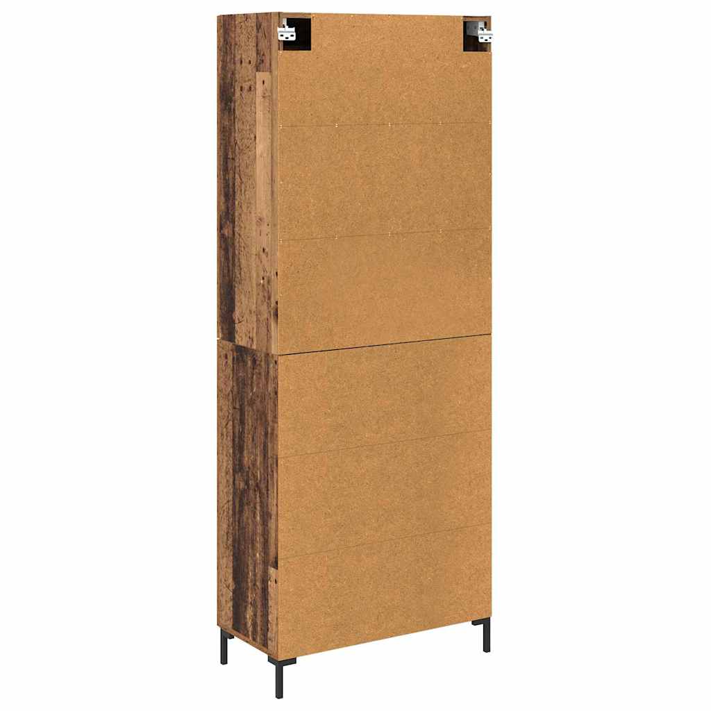 Bufet 2 pcs Lemn Vechi Lemn compozit — imaginea 11