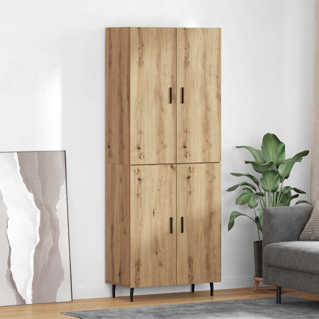 Bufet Stejar Artizanal 69,5 x 34 x 180 cm — imaginea 2