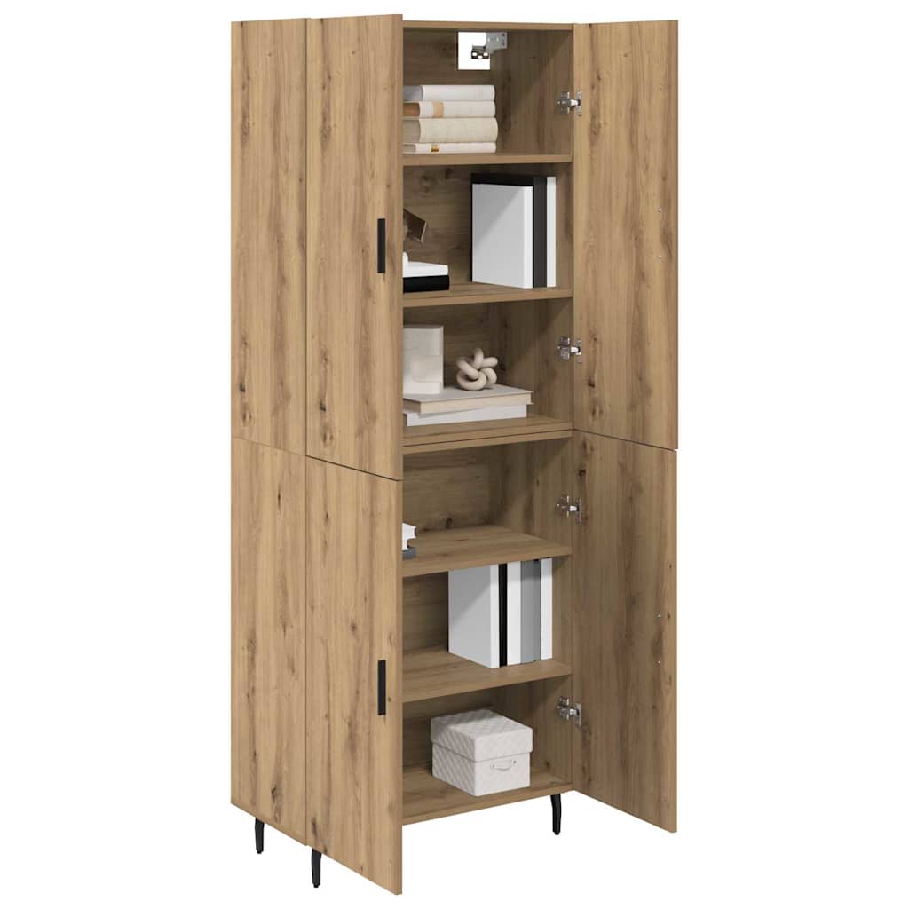 Bufet Stejar Artizanal 69,5 x 34 x 180 cm — imaginea 4